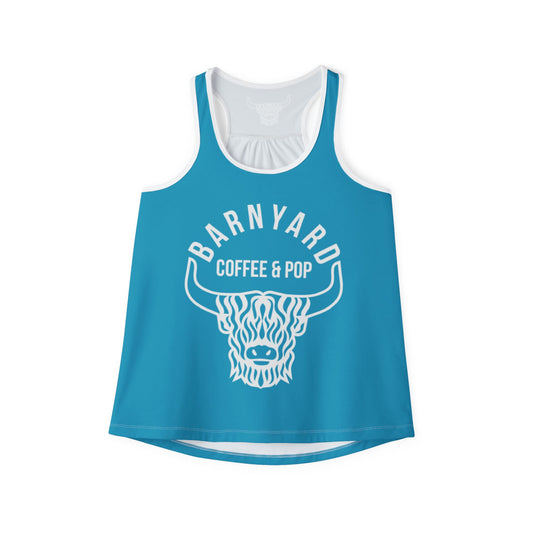 Barnyard Coffee & Pop Women's Tank Top - Relaxed Fit for Casual Days