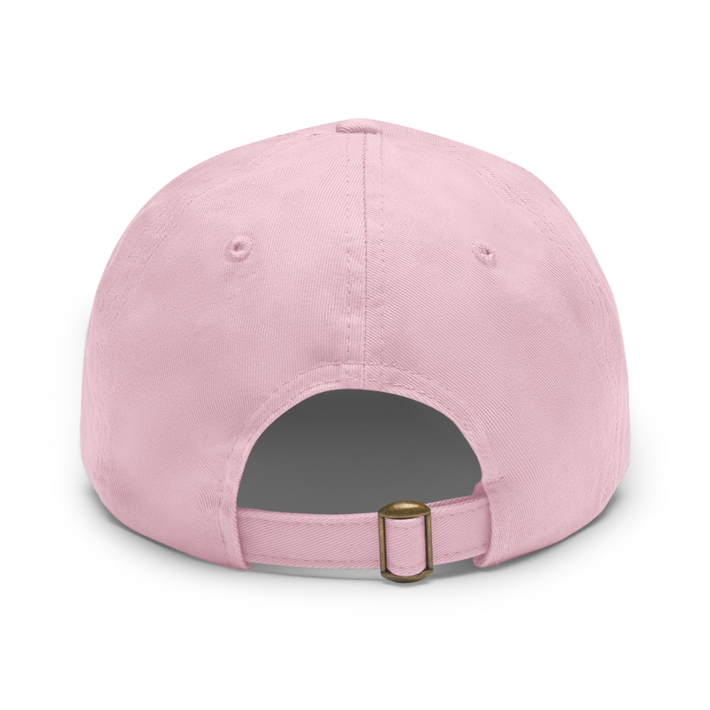 Stylish Dad Hat with Round Leather Patch - Perfect Gift for Coffee Lovers